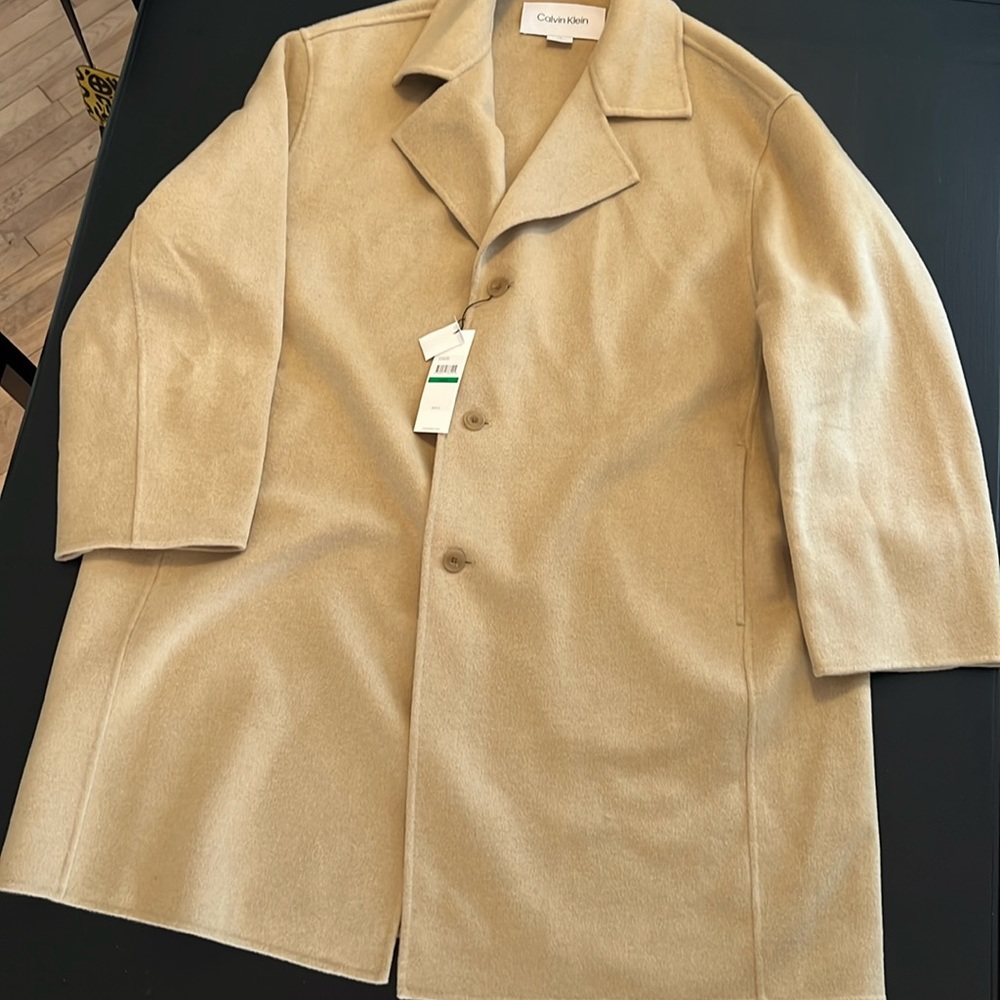 Men’s Calvin Klein wool coat